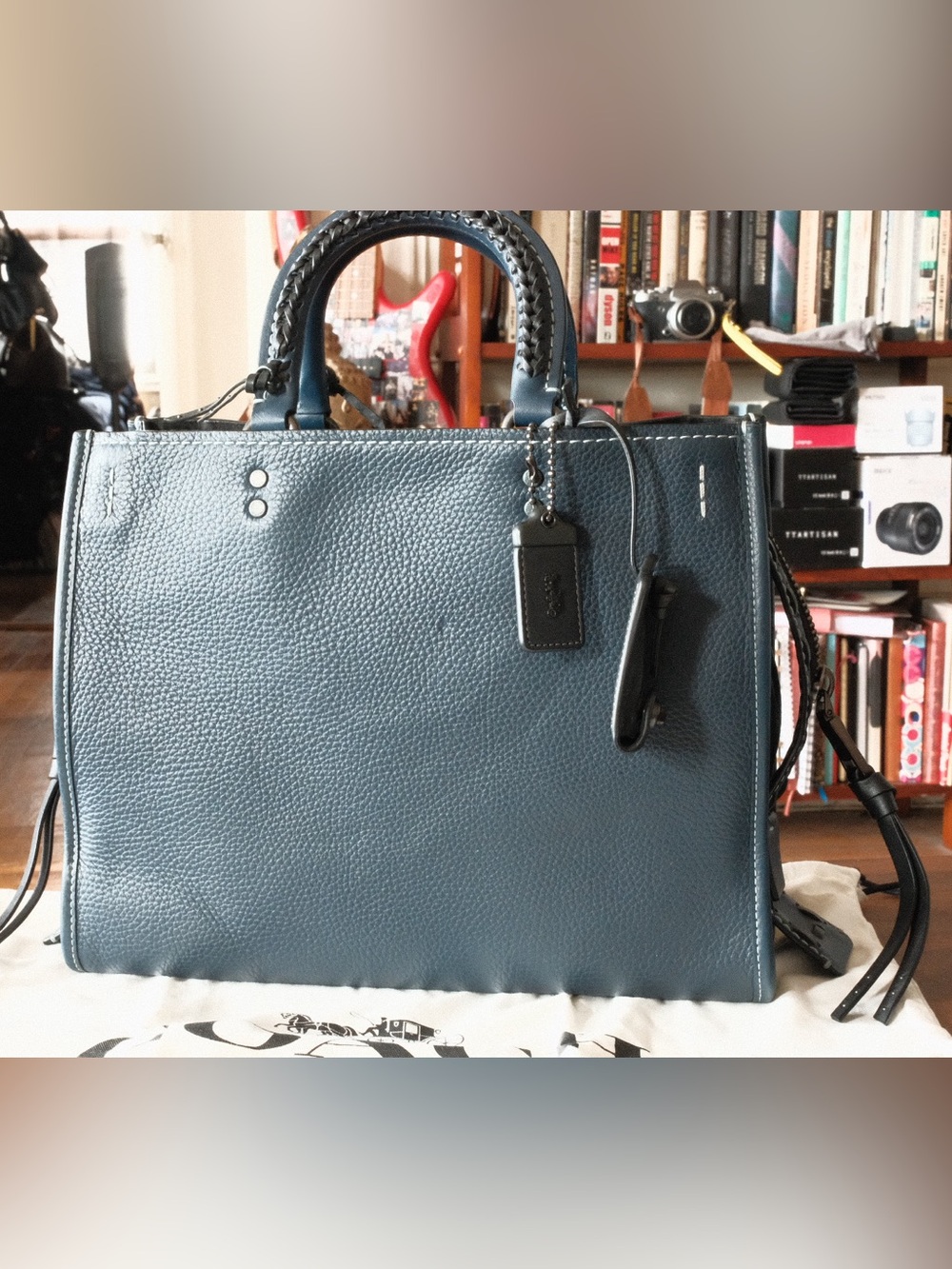 Coach Prussian Black Western whipstitch Rogue 30 1941 rare.